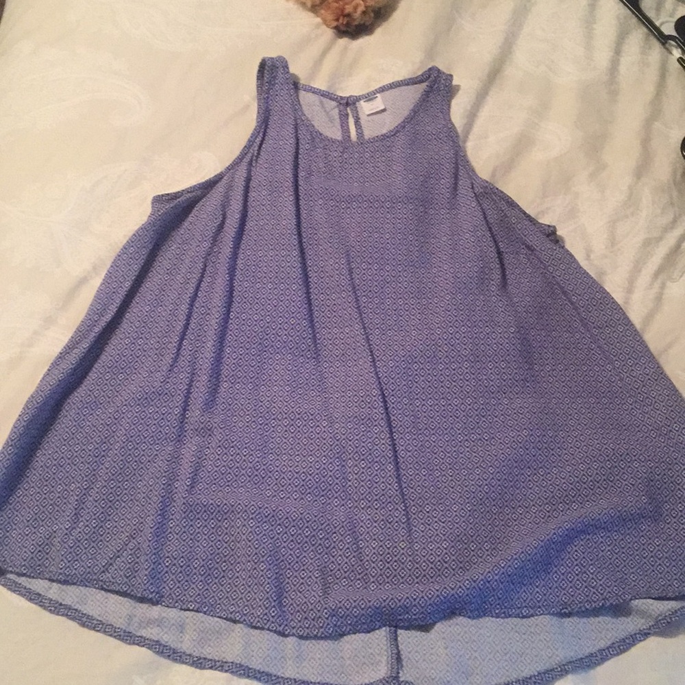 Purple patterned Tank